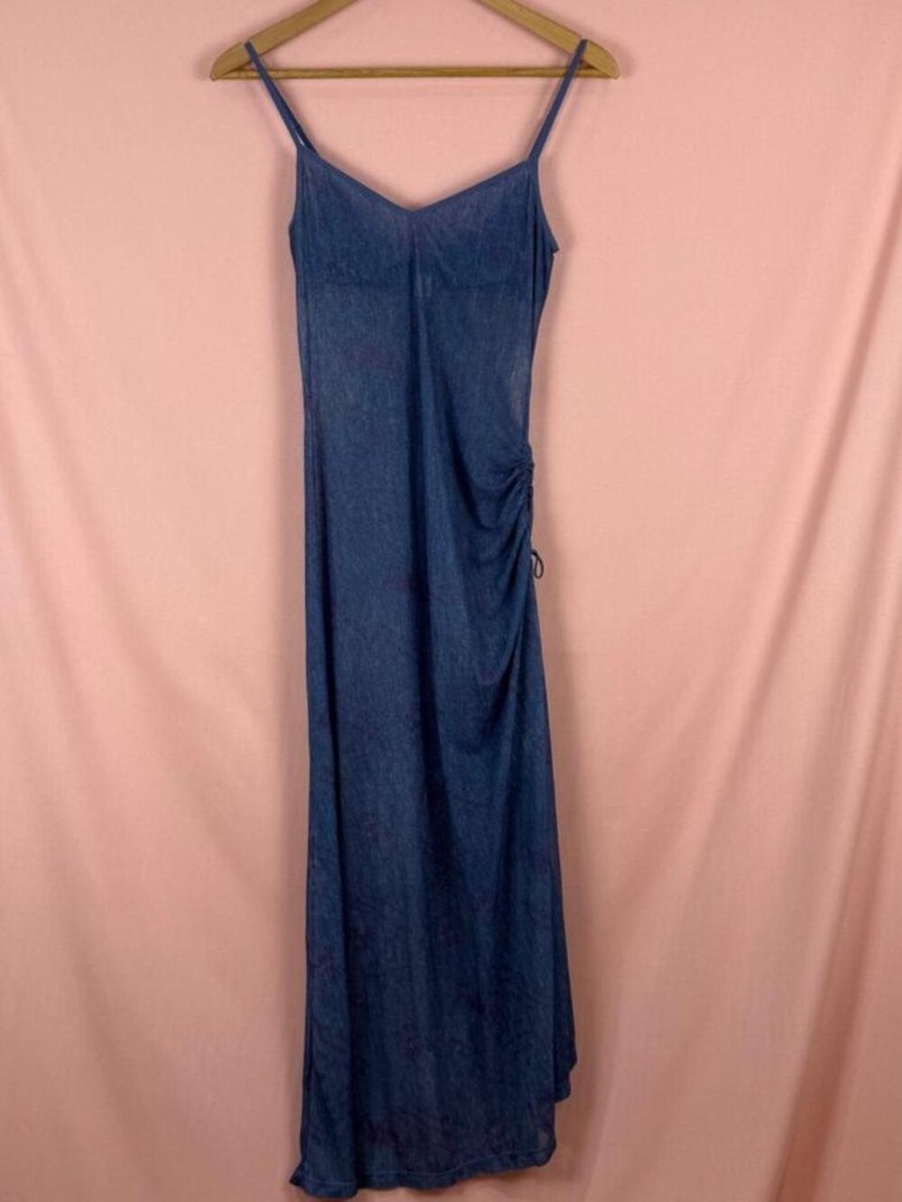 Y2K La Senza Blue Mesh Dress